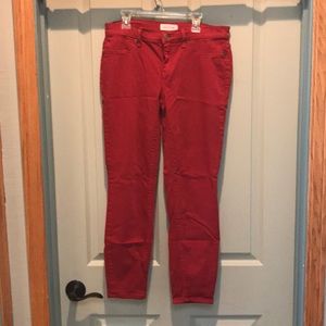Red pants